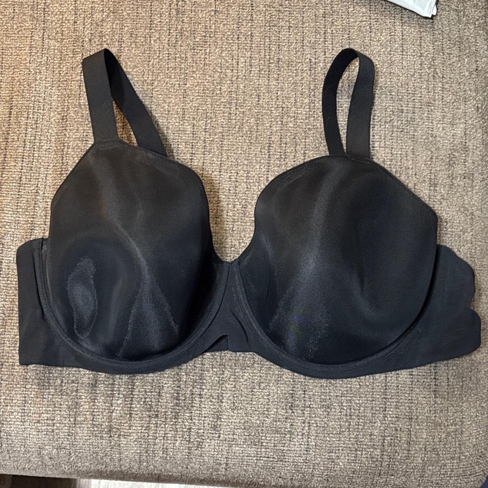 Black Women's Bra HSIA brand size 44DD
